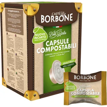 Nápoj Caffè Borbone | Don Carlo Miscela Oro (Biologicky odbouratelné) - Počet kapslí pro Lavazza A Modo Mio: 50