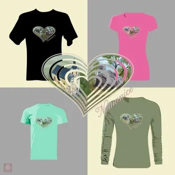 tričko NEMANICE · Srdce · O·POHÁDKOVÉ - 1 ks| Dětské 146 cm (10 let)