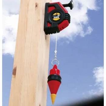 Vodováha Shinwa | Samonavíjecí olovnice 3,5 m