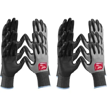 Pracovní rukavice MILWAUKEE Velké balení rukavic pro citlivou práci tř. B 10/XL 12 ks 4932480509