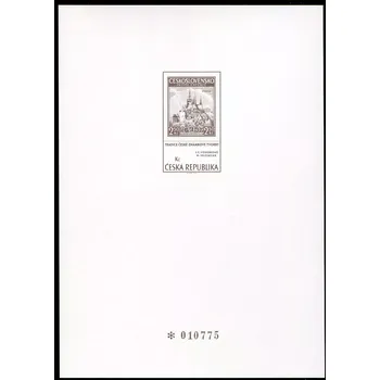 Poštovní známka Česká pošta (2004) PT 18a - příležitostný tisk - Tradice české zn. tvorby
