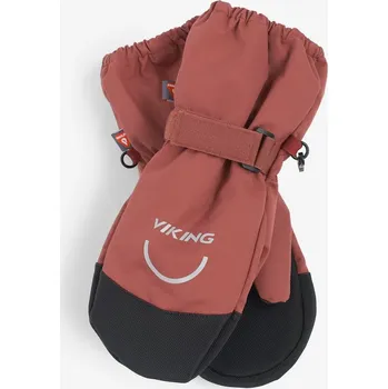 Rukavice Dětské zimní rukavice - palčáky Viking Expower Dark Pink 7