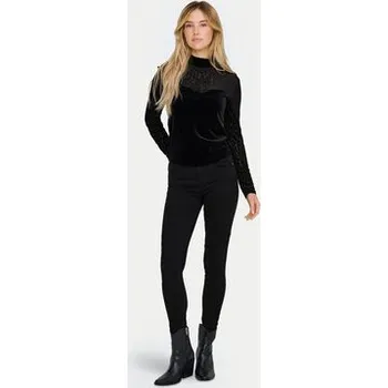 Dámská halenka ONLY Halenka Eliana 15339981 Černá Slim Fit M
