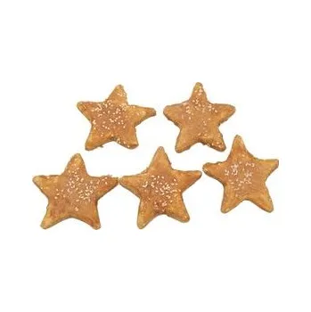 Pamlsek pro psa Vánoční kuřecí hvězdičky 9 cm, 5 ks