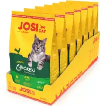 Krmivo pro kočku JOSICAT powered by JOSERA JOSICAT ADULT CRUNCHY CHICKEN 7X650G