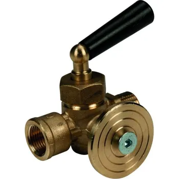 Ventil Kohout tlakoměrový s přírubou Giacomini, 1/4˝