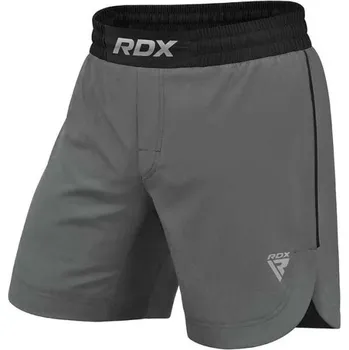 Pánské kraťasy Kraťasy na MMA RDX T15 MMA FIGHT SHORTS 3XL Šedá, Černá