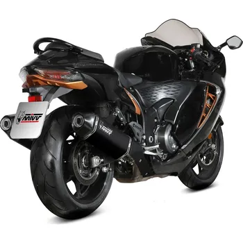 Výfuk pro motocykl Výfuk MIVV Suzuki GSX-R 1300 Hayabusa (21-25) Speed Edge titan, černý