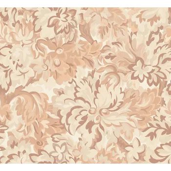 Tapeta Masureel Vliesová tapeta na zeď, béžovo-růžová, květiny, RHA005, Rhapsody, Masureel, velikost 10,05 x 0,7 m