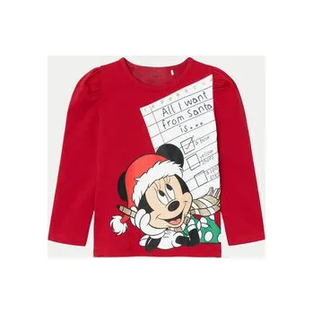 Dámská halenka NAME IT Halenka Minnie 13234183 Červená Regular Fit 92