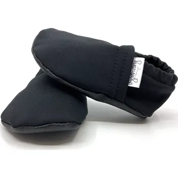 Capáčky Softshellové capáčky Vyrobeniny BF černé 19, Vnitřní délka boty: 12,0 cm, Vnitřní šířka boty: 6,8 cm