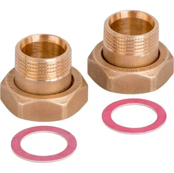 Fitinka Půlšroubení Giacomini s rovnou dosedací, 3/4˝x1˝