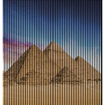 akustický panel Designový akustický panel DIGI02R 19x2253x2400 mm