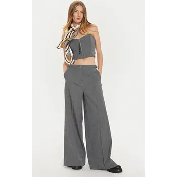 TWINSET Top 242AM2044 Šedá Slim Fit M