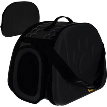 Žertovný předmět Vyztužená taška na přepravu zvířat 43x32x27cm- černá