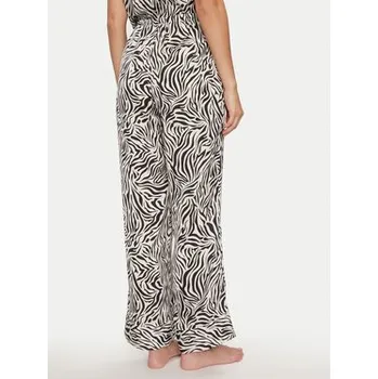 Dámské pyžamo Hunkemöller Pyžamové kalhoty Peppers 206527 Černá Regular Fit XS