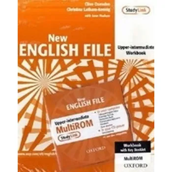 Anglický jazyk New English File Upper Intermediate Workbook with Multi-ROM Pack - Christina Latham-Koenig