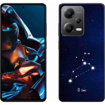 Pouzdro na mobilní telefon Gelový kryt mmCase na Xiaomi Redmi Note 12 Pro 5G - souhvězdí Lva
