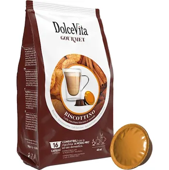 Dolce Vita | Biscottino - Počet kapslí pro Lavazza A Modo Mio: 16