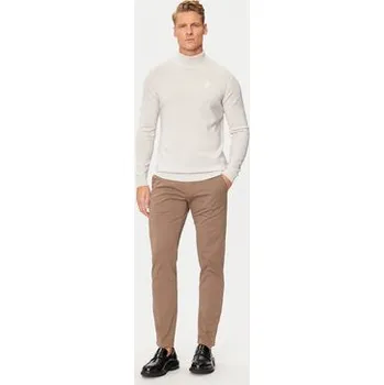 Dámský svetr KARL LAGERFELD Rolák 655058 544399 Béžová Regular Fit 3XL