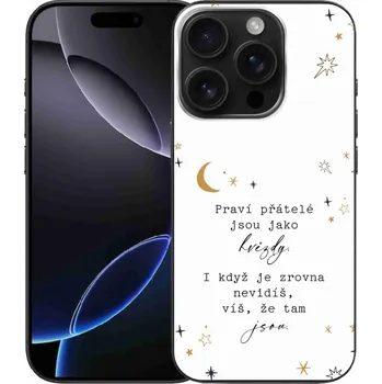 Pouzdro na mobilní telefon Gelový kryt mmCase na iPhone 16 Pro - citát 6 bílé pozadí