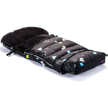 Příslušenství pro přepravu dětí Emitex zimní Fusak Combi medvídek Černý