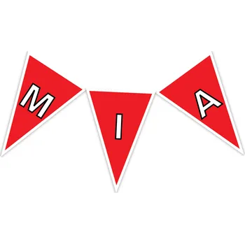 Personal Personalizovaná girlanda - Minnie Mouse