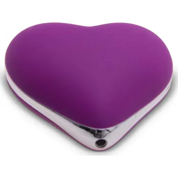 Masážní přístroj Masážní strojek - Pulsatio Heart fialová