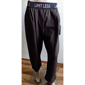 Dámské džíny Dámské široké volné kalhoty hnědé