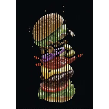 akustický panel Designový akustický panel DIGI02D 19x1693x2400 mm