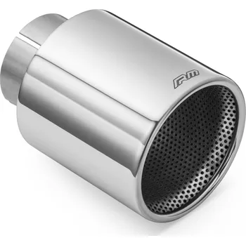 Zábradlí RM Motors leštěná koncovka z nerezové oceli KPZP/DP 89 mm, přívod 76 mm