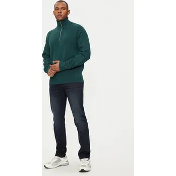 Pánský svetr Jack & Jones Svetr Ollie 12241817 Zelená Relaxed Fit M