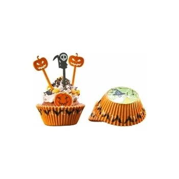 Košíčky na muffiny - Halloween duch /50 ks