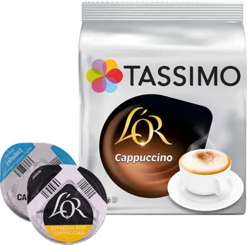 Káva L'OR | Cappuccino - Počet kapslí pro Tassimo: 16