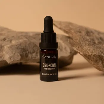CBD 10% CBD + 10% CBN olej