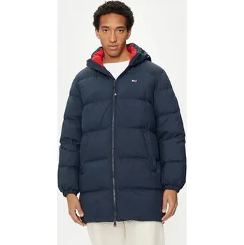 Pánská bunda Tommy Jeans Vatovaná bunda Essential DM0DM20466 Tmavomodrá Regular Fit XXL