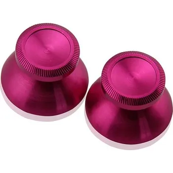 Herní konzole Náhradní Hliníkové Analogové Páčky pro Dualshock 4 - metalická růžová - 2ks (PS4)