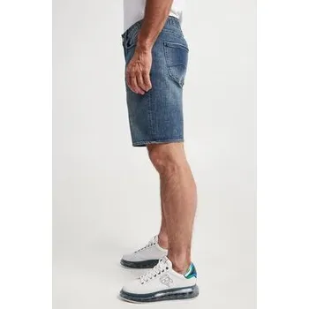 Pánské kraťasy Armani Exchange Šortky z materiálu 3RZJ65 Z3UHZ 1500 Modrá Slim Fit 32