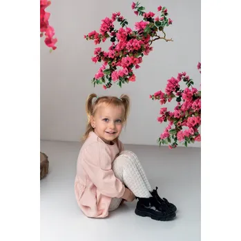 DĚTSKÉ PROLAMOVANÉ PUNČOCHÁČE HARPER DR2425 bianco 68-74