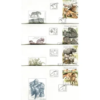 Poštovní známka Česká pošta (2016) FDC 894 - 897 - Česko - Zoologické zahrady I.