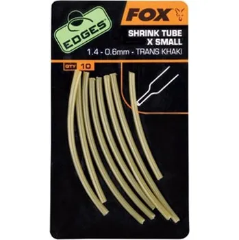 FOX - Smršťovací hadička Edges Shrink Tube Trans Khaki vel. XS 1,4-0,6 mm 10 ks
