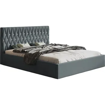 Postel Dvoulůžková Čalouněná manželská postel model Gold 3 barevné provedení Gold 3: Jasmine-96