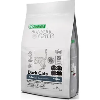 Krmivo pro kočku NATURE´S PROTECTION Cat Dry Superior Care Dark Adult Grain Free Herring 400g