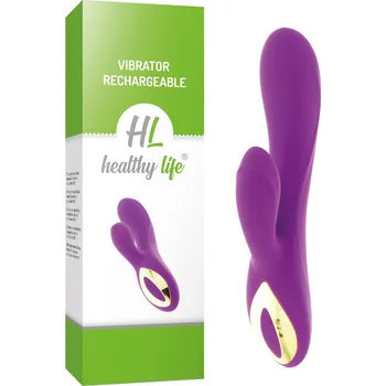 Vibrátor Duální vibrátor - Orestes fialová / vaginální