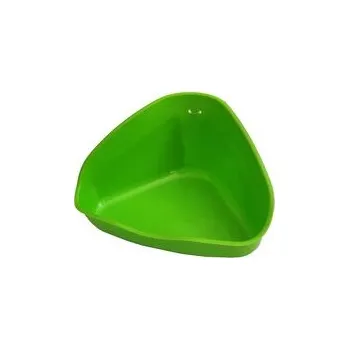 Trixie WC rohové pro malé hlodavce 16 x 7 x 12 cm zelený