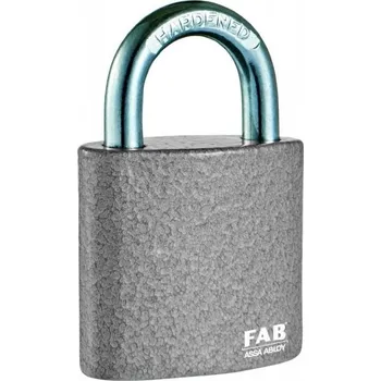 Visací zámek FAB ASSA ABLOY 80H/38 TFAN Zámek visací 3-klíčový b10-S - FB91708001-5610