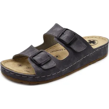 Dámské pantofle Dámské zdravotní pantofle MEDILINE S182-002 šedá vel. 40