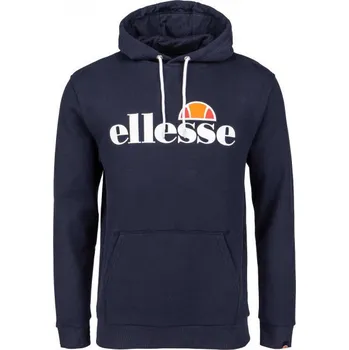 Pánská mikina Pánská mikina ELLESSE SL GOTTERO OH HOODY XXL Tmavě modrá, Bílá