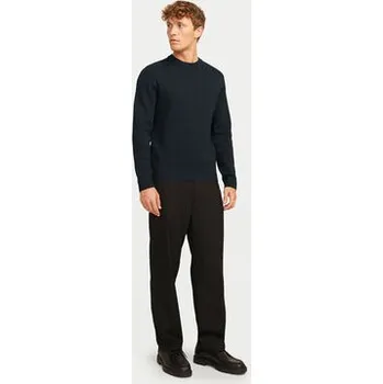 Pánský svetr Jack & Jones Svetr Milano 12259666 Tmavomodrá Relaxed Fit XL