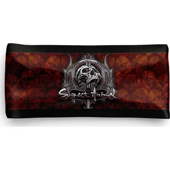 Čelenka Funkční čelenka SKULL - Hnědá / ONE SIZE